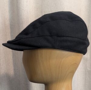 Jos. A. Bank Black Flat Cap